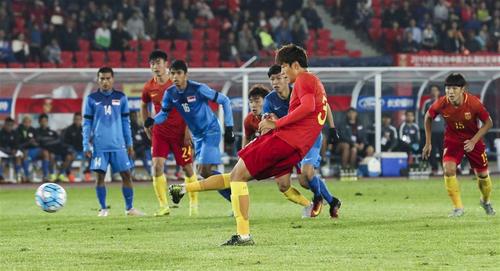 足球中国对新加坡